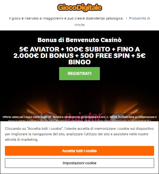 Gioco Digitale Casino
